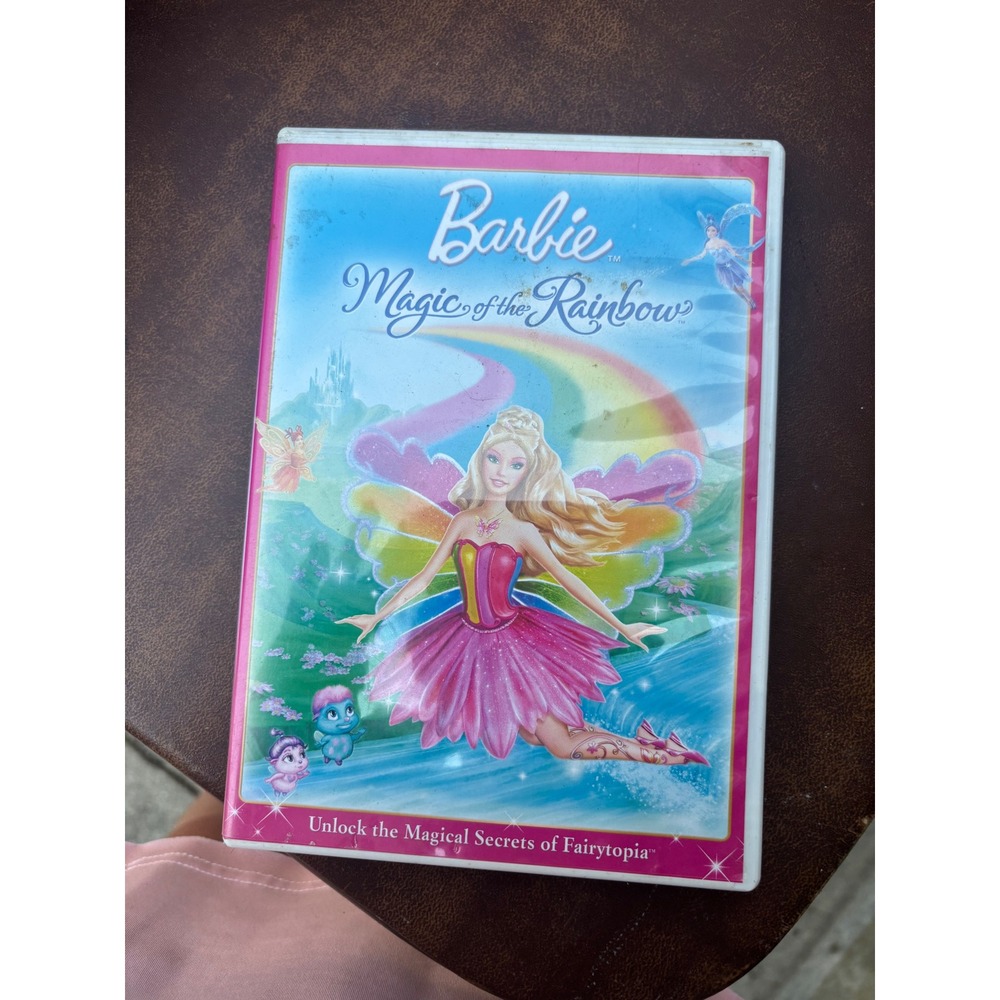 Barbie Fairytopia Magic of the Rainbow DVD Case with Frosty the Snowman Disc
